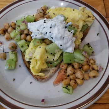 Ladybird Diner - Avocado toast with scrambled egg. - Cafes Near Me - Lawrence, Kansas Ladybird Diner - Avocado toast with scrambled egg. - Cafes Near Me - Lawrence, Kansas