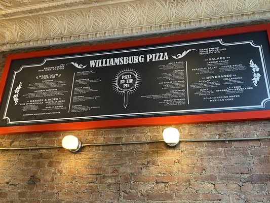 Menu photo 3 Williamsburg Pizza New York, NY Menu photo 3 Williamsburg Pizza New York, NY