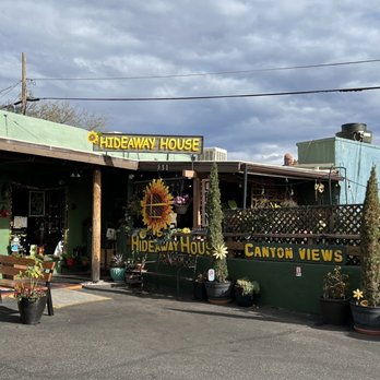 Hideaway House - Front entrance - Pizza Near Me - Sedona, Arizona