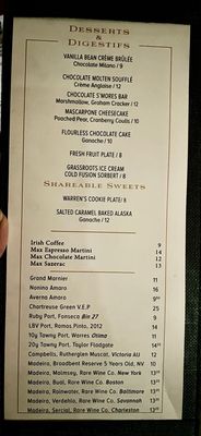 Menu photo 5 Max Downtown Hartford, CT