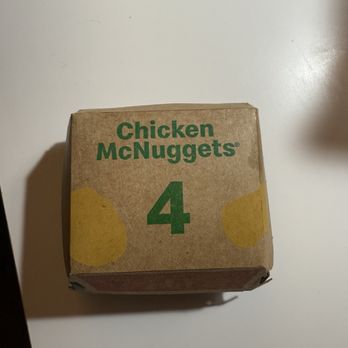 McDonald's - my 4 pc. Chicken McNuggets box filled with pickles - Fast Food Near Me - Mission Viejo, California McDonald's - my 4 pc. Chicken McNuggets box filled with pickles - Fast Food Near Me - Mission Viejo, California