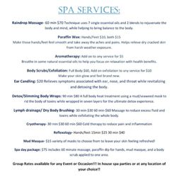 Nature's Beauty Spa and Therapeutic Bodywork