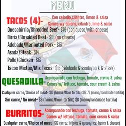 Menú