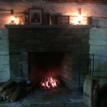 Brookside Nature Ctr - Cabin fireplace - Parks Near Me - Silver Spring, Maryland