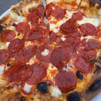 The Courtyard Kitchen - Pepperoni Pizza - New American Near Me - Santa Monica, California The Courtyard Kitchen - Pepperoni Pizza - New American Near Me - Santa Monica, California