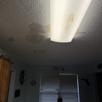 Attic Man - Damaged ceiling caused by Attic Man's incompetence - Insulation Installation Near Me - Ormond Beach, Florida Attic Man - Damaged ceiling caused by Attic Man's incompetence - Insulation Installation Near Me - Ormond Beach, Florida