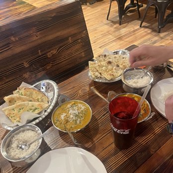 Kesari Indian Kitchen - Garlic naan, bullet naan, chicken korma, and butter chicken - Indian Near Me - Ogden, Utah