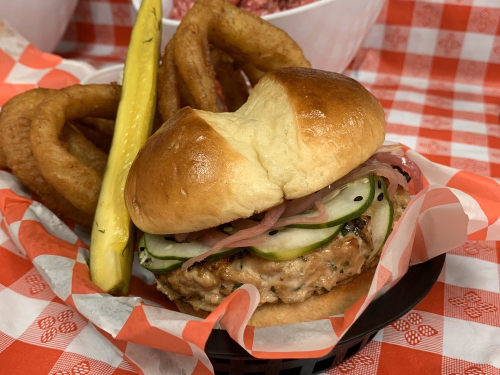 Food from Ike's Dining Hall