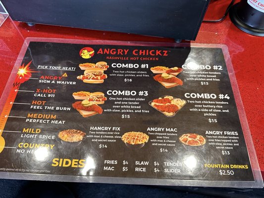 Menu photo 3 Angry Chickz Vacaville, CA Menu photo 3 Angry Chickz Vacaville, CA