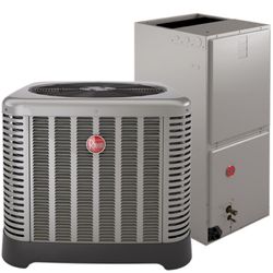 Buckhannon's HVAC - New Rheem heating and cooling system from Buckhannon's HVAC