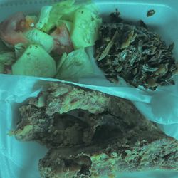 The Food Lab - Fried Ribs Greens and salad
