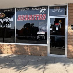 Champion Burritos Mexican Food