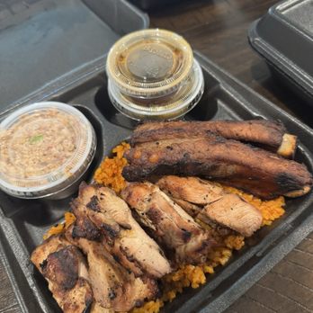 Red Rice - Hafa Adai Plate - Barbeque Near Me - Las Vegas, Nevada
