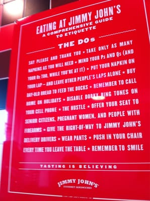 Menu photo 3 Jimmy John's Centennial, CO