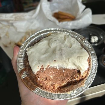 Fork It - Chocolate pie - AMAZING!! Made fresh, the crust is like a chewy cookie and the chocolate mousse is not overly sweet, MUST TRY - Sandwiches Near Me - Stockton, California