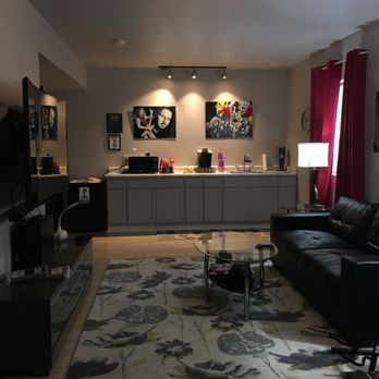 HyperThreat Sound and Rehearsals - Comfortable lounge with multimedia center. - Recording & Rehearsal Studios Near Me - Parker, Colorado HyperThreat Sound and Rehearsals - Comfortable lounge with multimedia center. - Recording & Rehearsal Studios Near Me - Parker, Colorado
