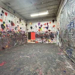 The Washington Break Room - Paint room that they offer! You will get a hazmat suit and paint guns and balloons to paint your friends or the walls. Sounds like a blast!