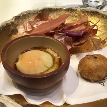 ABaC Restaurante - Onion soup - this was my least favorite but only because I don't like the taste of onion, just not my preference - Spanish Near Me - Barcelona, B