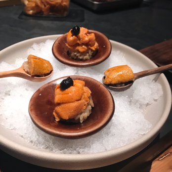 Robin - Santa Barbara and Hokkaido uni (in bowl). OMG - Sushi Bars Near Me - San Francisco, California Robin - Santa Barbara and Hokkaido uni (in bowl). OMG - Sushi Bars Near Me - San Francisco, California