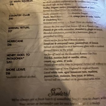 Shore Leave - Cocktails menu (shaken) - Cocktail Bars Near Me - Boston, Massachusetts Shore Leave - Cocktails menu (shaken) - Cocktail Bars Near Me - Boston, Massachusetts