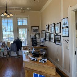 Benicia Main Street - Interior: wall of photos (9/2025)