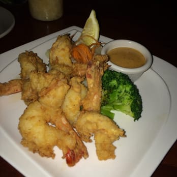 456 Fish - Fantail Shrimp with mashed potato and broccoli - Seafood Near Me - Norfolk, Virginia