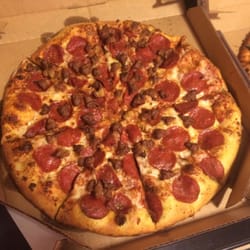 Domino's Pizza - Sausage and pepperoni