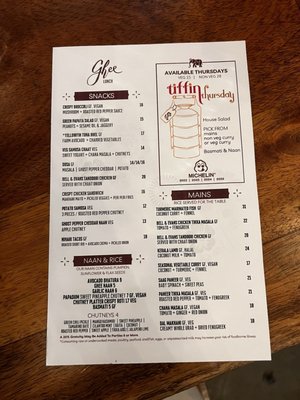 Menu photo 3 Ghee Indian Kitchen Miami, FL Menu photo 3 Ghee Indian Kitchen Miami, FL