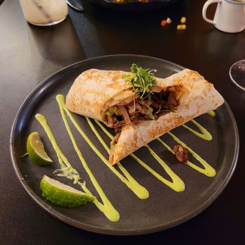 Blu Seafood - Surf and Turf Burrito. - Seafood Near Me - Gilbert, Arizona