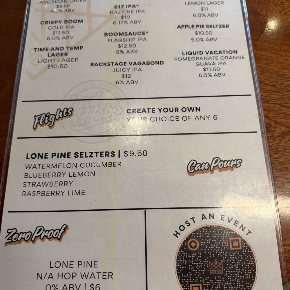 Lord Hobo - Menu 1 - Beer Bar Near Me - Boston, Massachusetts Lord Hobo - Menu 1 - Beer Bar Near Me - Boston, Massachusetts