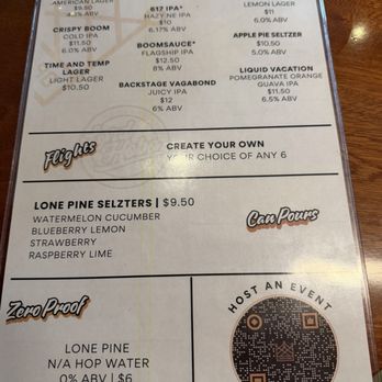 Lord Hobo - Menu 1 - Beer Bar Near Me - Boston, Massachusetts