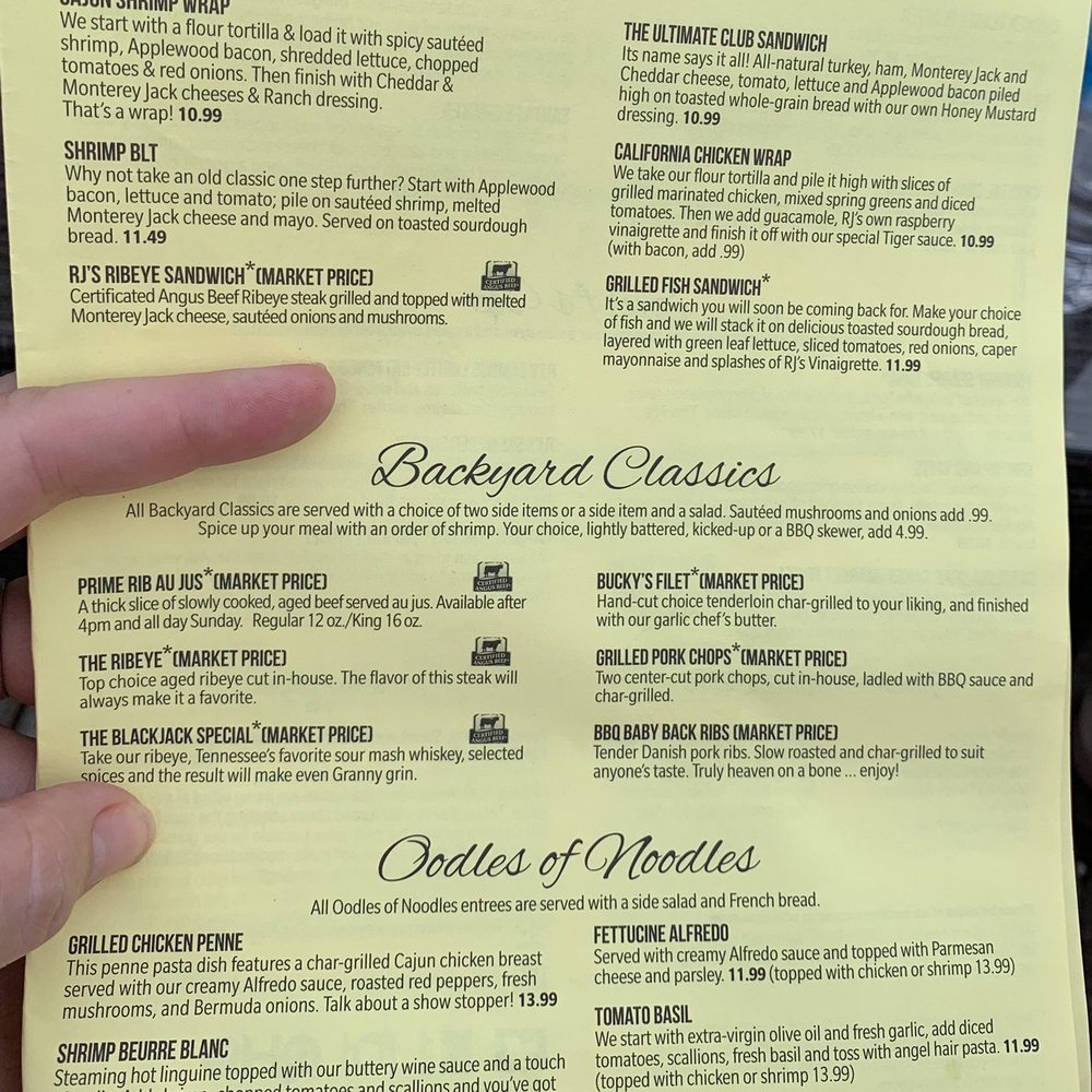 Rucker Johns Restaurant - Menu - New American Near Me - Emerald Isle, North Carolina Rucker Johns Restaurant - Menu - New American Near Me - Emerald Isle, North Carolina