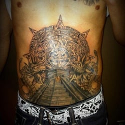 Life Sentence Tattoo - Aztec Warrior Son!!!!!!