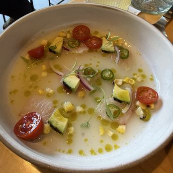 Mezcaleria Alma - Crudo de Kanpachi - Wine Bars Near Me - Denver, Colorado