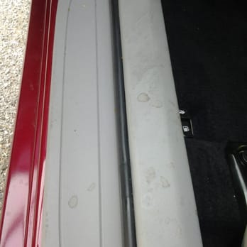 Enterprise Rent-A-Car - coffee spatters all over! - Car Rental Near Me - San Francisco, California