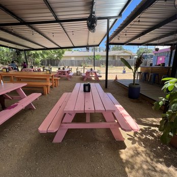 Nixta Taqueria - Outside Seating Area - Mexican Near Me - Austin, Texas