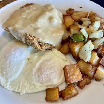 Willows Of Henderson - Chicken Fried Steak and Eggs - American Near Me - Henderson, Nevada Willows Of Henderson - Chicken Fried Steak and Eggs - American Near Me - Henderson, Nevada