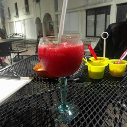 El Poblano - Strawberry margarita: good but light on alcohol