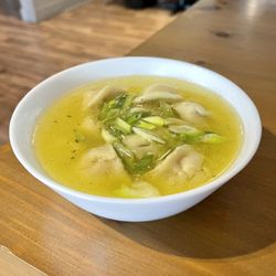 Taste of Susan's Grill House - House Beef Pelmeni with broth