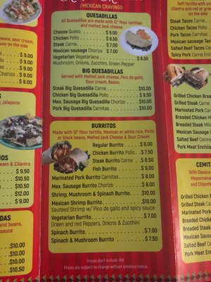 Menu photo 4 Arcos De Puebla Brooklyn, NY