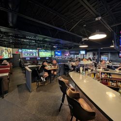 Main dining room, trained with many screens!