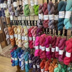 Tybout House - More TurtleMade hand dyed yarns.