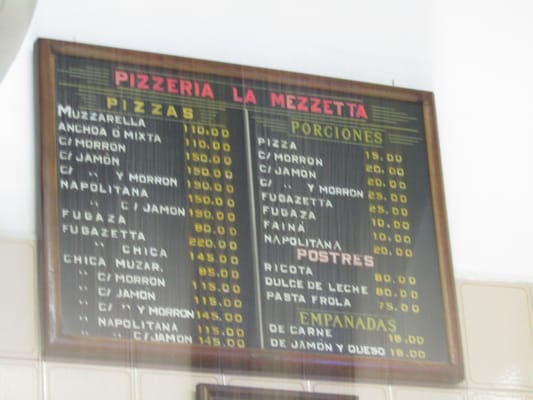 Menu photo 5 La Mezzetta Buenos Aires, C