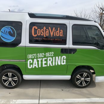 Costa Vida - The wild "Mini", chilling next to broad street. The flag to freedom for Mini Lovers, craving great food in Mansfield, Texas - Mexican Near Me - Mansfield, Texas