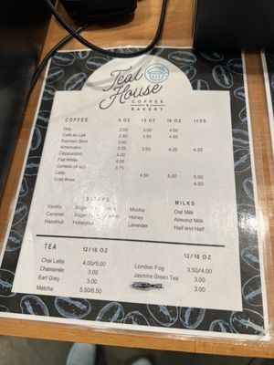Menu photo 4 Teal House Buda, TX