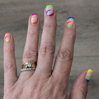 Today's Nail Spa - Fun NEON hands - Nail Salons Near Me - Simi Valley, California Today's Nail Spa - Fun NEON hands - Nail Salons Near Me - Simi Valley, California