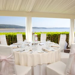 Oxwich Bay Hotel - Our Luxury Wedding Marquee with spectacular views across the bay