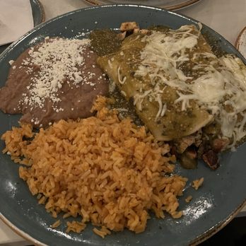 Margaritaville - Chile Verde Enchiladas~ - Seafood Near Me - Capitola, California