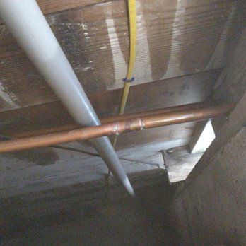 Bill Howe Plumbing, Heating & Air, Restoration & Flood Services - Under house towards new valve - Plumbing Near Me - San Diego, California Bill Howe Plumbing, Heating & Air, Restoration & Flood Services - Under house towards new valve - Plumbing Near Me - San Diego, California