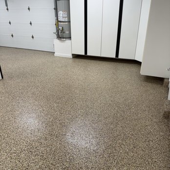 Epoxy Floor Pros - Our new epoxy garage floor done in color Outback. - Flooring Near Me - Garden Grove, California Epoxy Floor Pros - Our new epoxy garage floor done in color Outback. - Flooring Near Me - Garden Grove, California